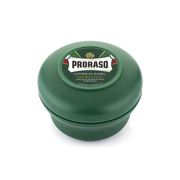 Мило Для Гоління Proraso Green (New Version Super Formula) Eucalyptus and Menthol Shaving Soap Jar 150 мл - Фото 1 Мило Для Гоління Proraso Green (New Version Super Formula) Eucalyptus and Menthol Shaving Soap Jar 150 мл - зображення 1