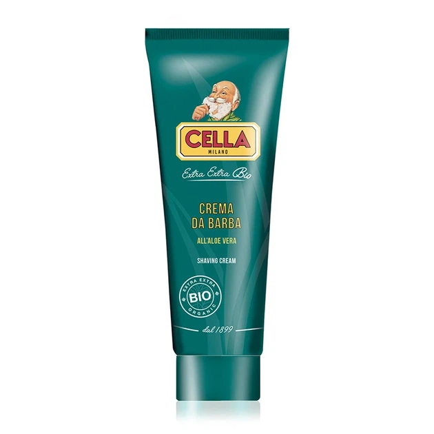 Крем Для Гоління Cella Bio Aloe Vera 150 мл - Фото 1 Крем Для Гоління Cella Bio Aloe Vera 150 мл - зображення 1