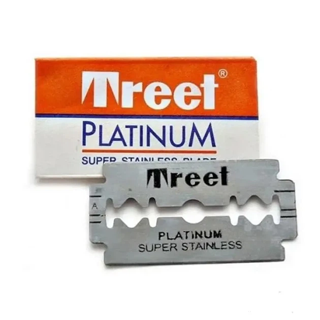 Леза Treet Platinum Super Stainless Steel Blade 5 шт - Фото 1 Леза Treet Platinum Super Stainless Steel Blade 5 шт - изображение 1