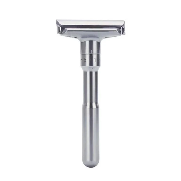 Станок для гоління Т-подібний з підставкою Shlyuz FlexEdge Adjustable Razor With Stand - изображение 2