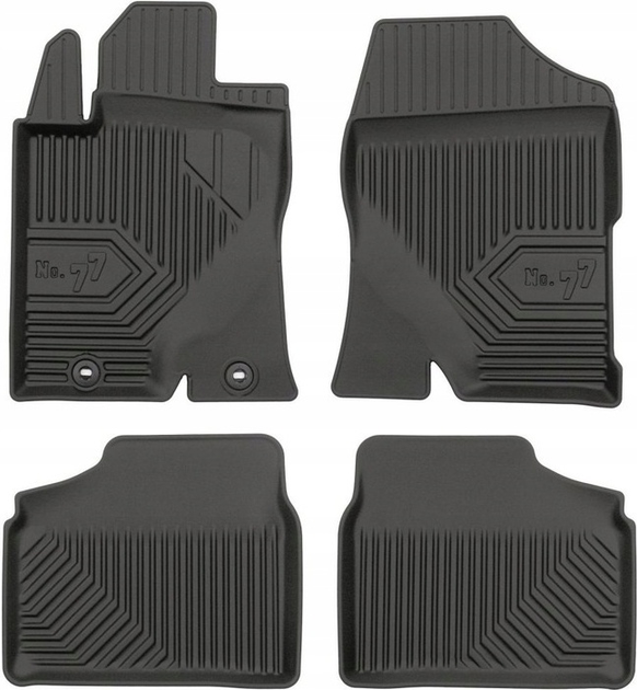 Dywaniki samochodowe Frogum Premium 77 do Toyota Avensis II 2003-2009 4 szt (5902643441934) - obraz 1