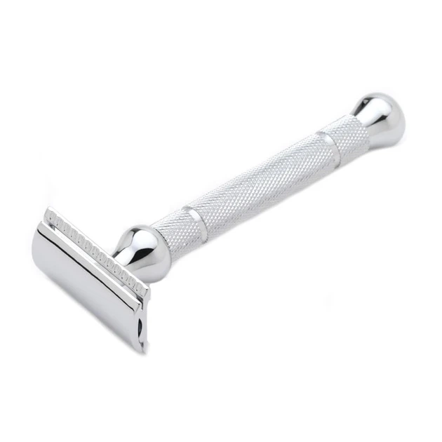 Станок для гоління Т-подібний Shlyuz GentleCut Chrome DE Safety Razor - Фото 2 Станок для гоління Т-подібний Shlyuz GentleCut Chrome DE Safety Razor - изображение 2