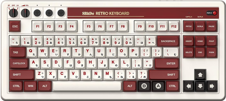 Klawiatura bezprzewodowa 8BitDo Retro Mechanical Keyboard Fami Edition (RET00377) - obraz 1