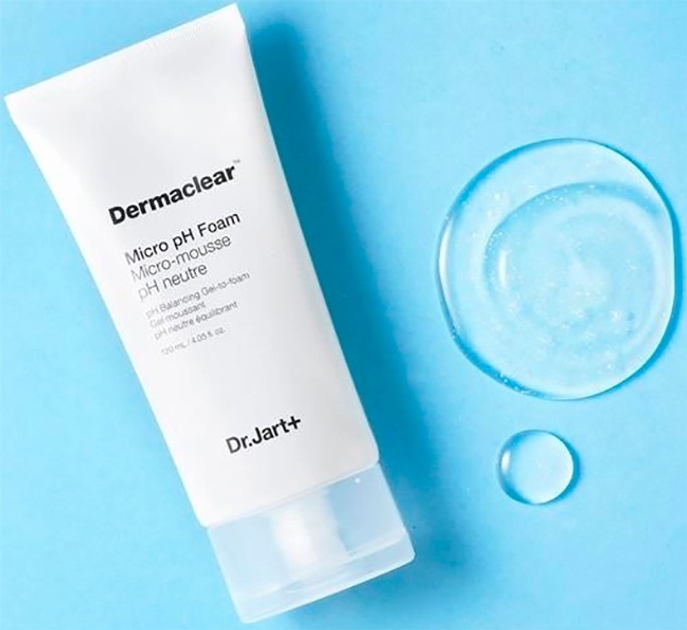 Pianka do mycia twarzy Dr.Jart+ Dermaclear Micro pH nawilżająca 120 ml (8809933611657) - obraz 2
