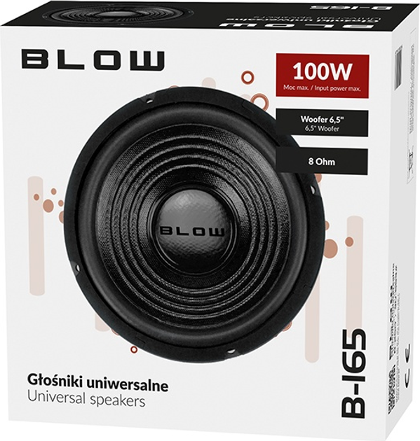 Głośnik samochodowy Blow B-165 6.5" (30-551#) - obraz 3