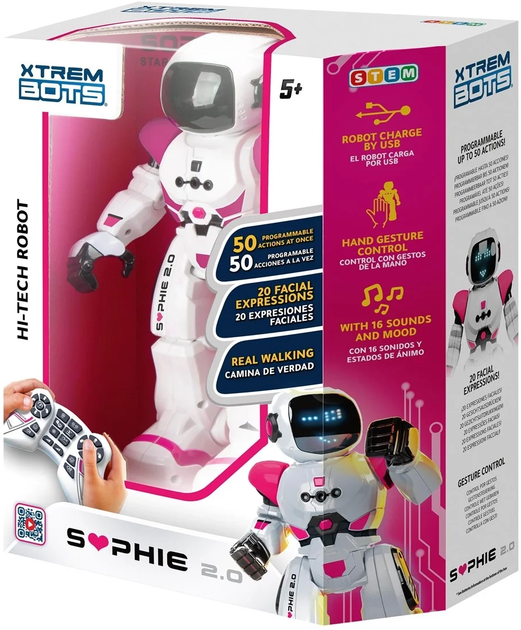 Інтерактивний робот XTREM BOTS Sophie 2.0 (8436598032888) - зображення 5