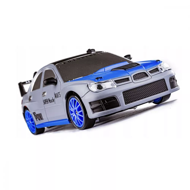 Радиоуправляемая машинка для дрифта Subaru Impreza с аккумулятором Синий - изображение 5