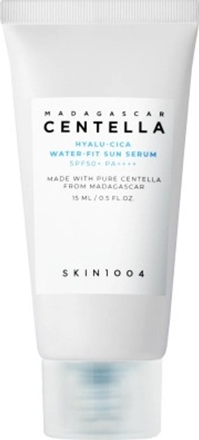 Krem przeciwsłoneczny SKIN1004 Madagascar Centella Hyalu-Cica Water Fit Sun Serum SPF50+ PA++++ 15 ml (8809913830061) - obraz 1