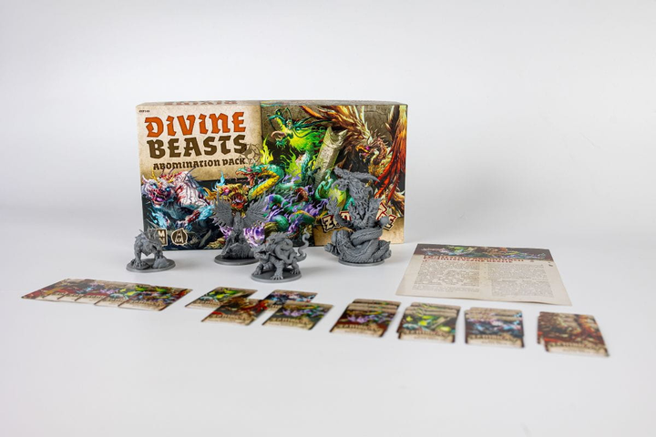 Dodatek do gry planszowej Portal Games Zombicide: Biała Śmierć - Mistyczne Bestie (edycja międzynarodowa)(0889696018250) - obraz 3