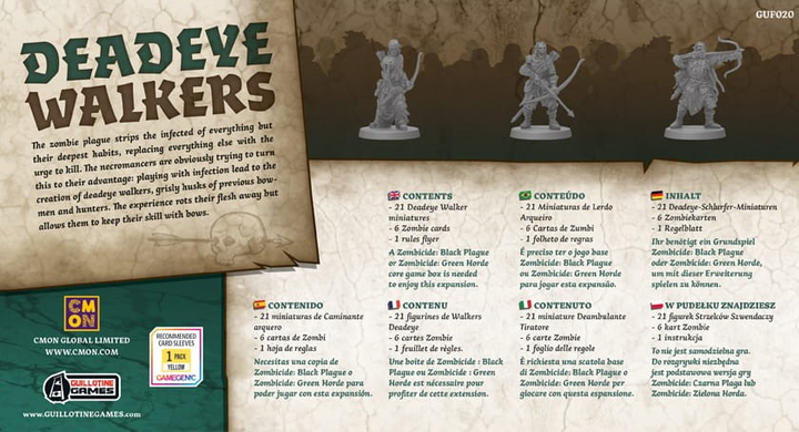 Доповнення до настільної гри Portal Games Zombicide: Стрільці-бродяги (версія міжнародна) (0889696001993) - зображення 2