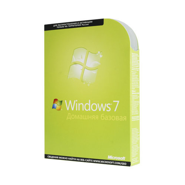 Операційна система Microsoft Windows 7 Home Basic 32-bit Russian DVD BOX (F2C-00545) - зображення 2