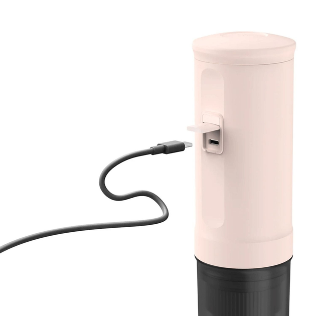 Przenośny ekspres do kawy Outin Nano Espresso Maker Kwarc różowy (1240000018738) - obraz 4