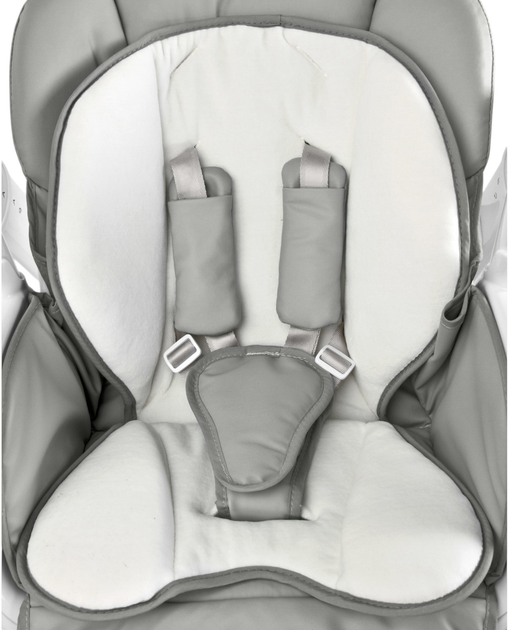 Стільчик для годування + гойдалка Caretero Indigo Світло-сірий (5903076305480) - зображення 4