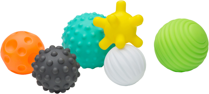 Zestaw piłeczek sensorycznych INFANTINO Textured Multi Ball Set (3021105066880) - obraz 1