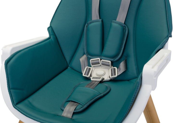 Стільчик для годування Caretero Tuva Темно-зелений (5903076306678) - зображення 6