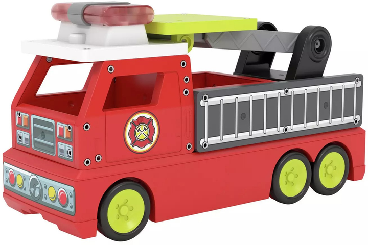 Zestaw zabawek Tile Town Fire Truck 90314 (630996820810) - obraz 8