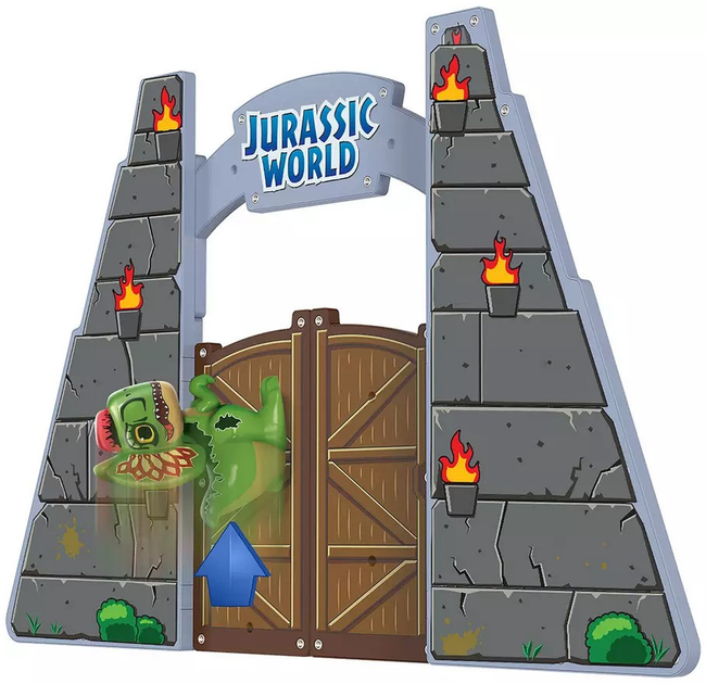 Zestaw zabawek Tile Town Jurassic World Dino Escape Magnetic Tiles (90307) - obraz 8