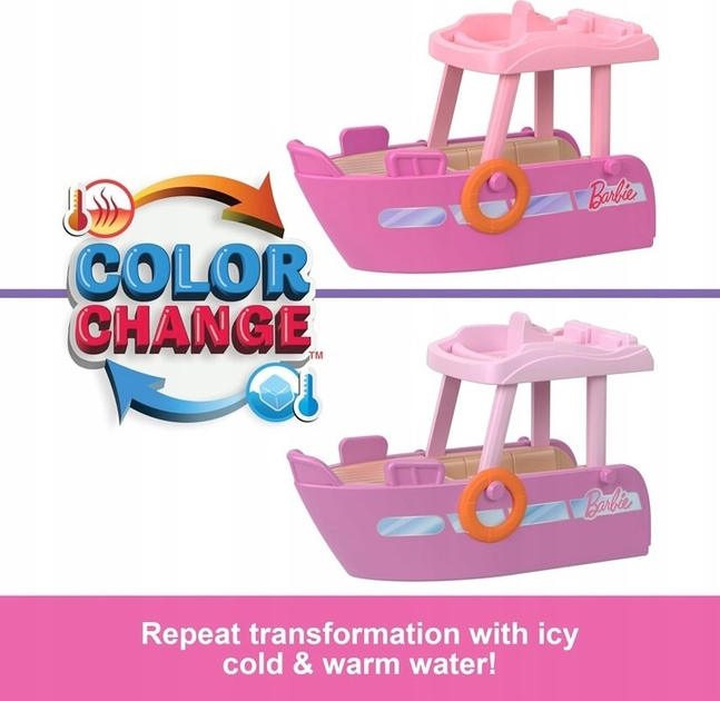 Набір іграшок Mattel Mini Barbieland яхта з фігуркою 960-2443 (194735245178) - зображення 3