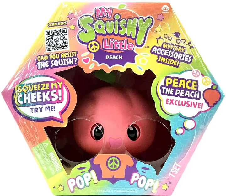 Іграшка WowWee My Squishy Little Peach 4937 (771171149378) - зображення 1
