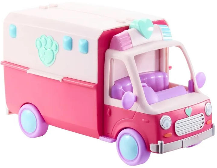 Набір іграшок Moose Toys Little Rescue Scruff-a-luvs Ambulance SCR-30182 (5713396301822) - зображення 4