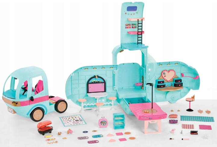 Zestaw do zabawy L.O.L. Surprise Glam N' Go Camper 502500 (035051502500) - obraz 4