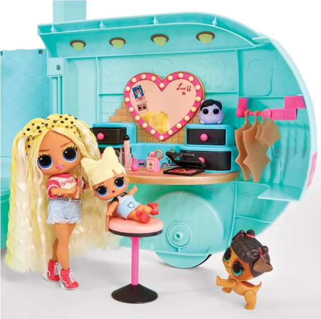 Zestaw do zabawy L.O.L. Surprise Glam N' Go Camper 502500 (035051502500) - obraz 6