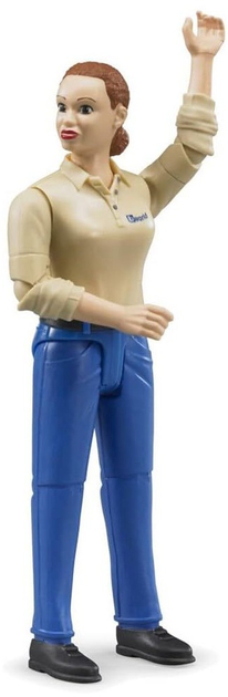 Фігурка Bruder Жінка в синіх джинсах і черевиках 11 см 426203 (4001702604080) - зображення 2