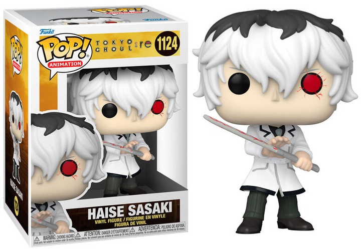 Figurka Funko Pop Animation: Tokyo GhoulRe Ken Kaneki 10 cm 57641 (889698576413) - obraz 1