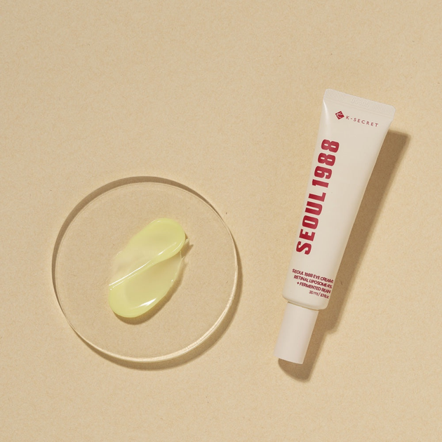Крем для шкіри навколо очей K-Secret Seoul 1988 Retinal Liposome 4% + Fermented Bean з ефектом ліфтингу 30 мл (8809695240577) - зображення 4