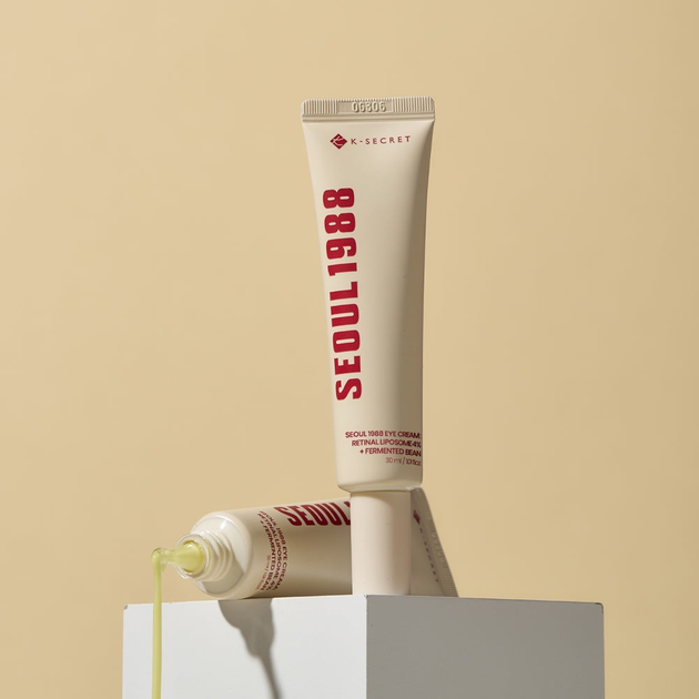 Крем для шкіри навколо очей K-Secret Seoul 1988 Retinal Liposome 4% + Fermented Bean з ефектом ліфтингу 30 мл (8809695240577) - зображення 5