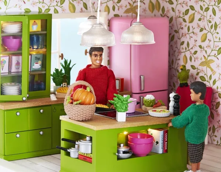 Набір аксесуарів для ляльок Lundby мийка для посуду та посудомийна машина 60207700 (7315626020770) - зображення 3