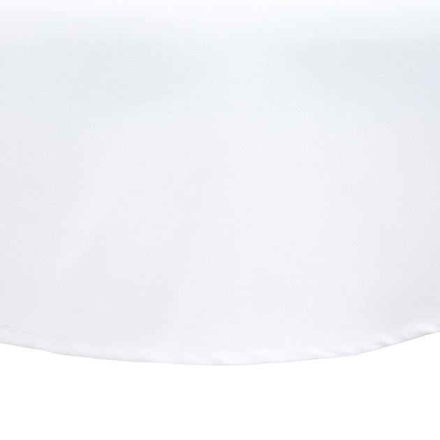 Obrus Homla Basic Lois gładki okrągły dekoracyjny Biały 180 cm (5902869947258) - obraz 1
