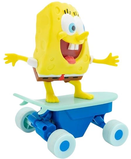 Zabawka zdalnie sterowana Sponge Bob FunRise RC figurka na deskorolce 71156 (021664711569) - obraz 3