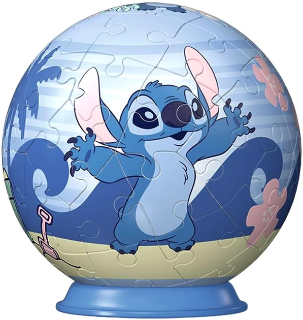 Пазл 3D Ravensburger Disney Стіч 55 елементів 11597 (4005556115976) - зображення 3