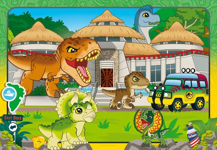 Пазл Ravensburger Jurassic World Explorers 2 x 24 елементи 12001057 (4005555010579) - зображення 3