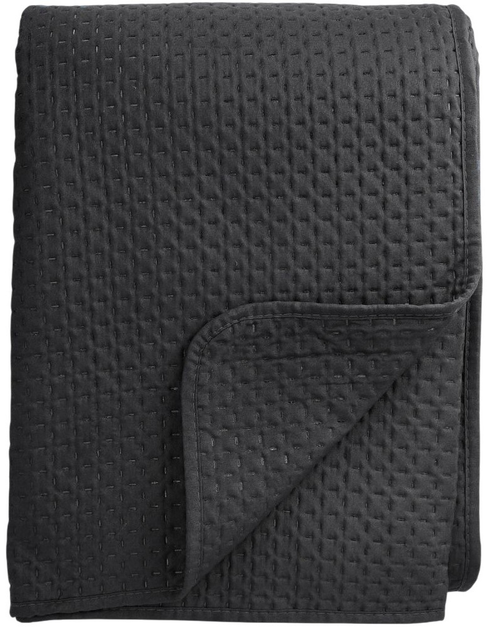 Покривало Homla Zemi New чорне 200 x 220 см (5902869997079) - зображення 1