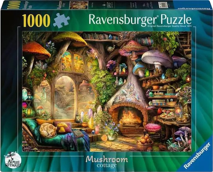 Пазл Ravensburger Хатинка грибів 1000 елементів 12001525 (4005555015253) - зображення 1
