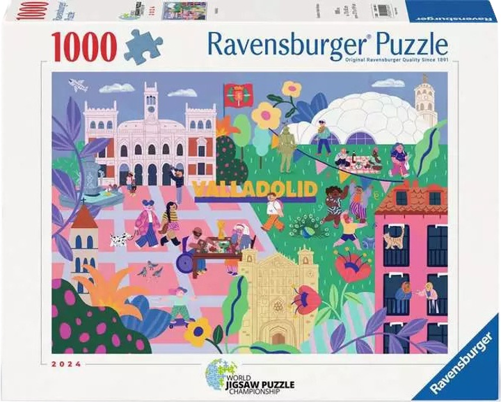 Пазл Ravensburger Вальядолід 1000 елементів 12001490 (4005555014904) - зображення 1