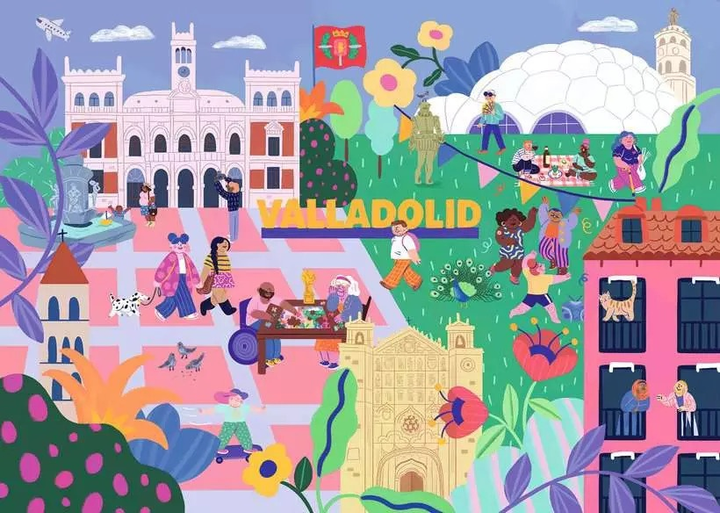 Пазл Ravensburger Вальядолід 1000 елементів 12001490 (4005555014904) - зображення 2