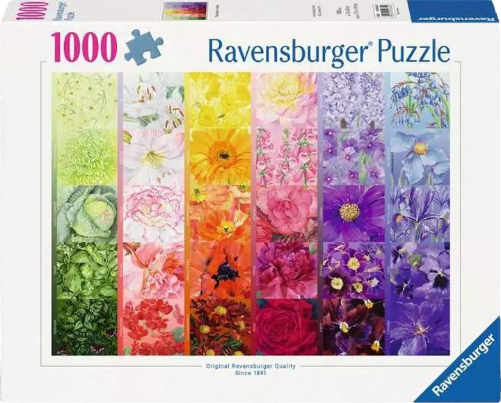 Пазл Ravensburger Палітра квітів 1000 елементів 12000335 (4005555003359) - зображення 1