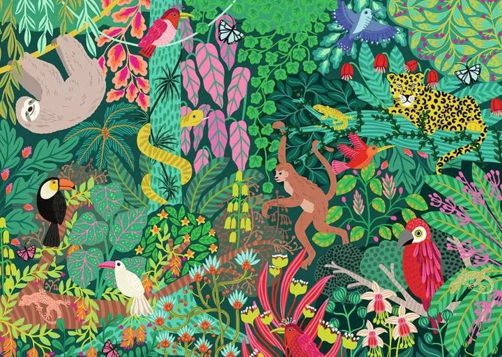 Пазл Ravensburger Магічний тропічний ліс 1000 елементів 12001432 (4005555014324) - зображення 2