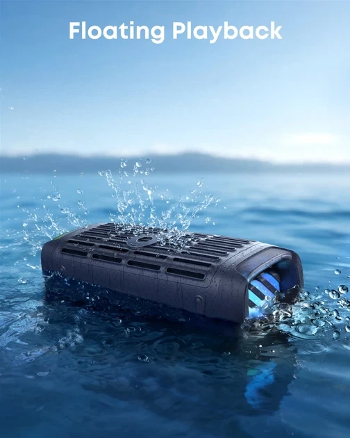 Портативная колонка Anker SoundCore Boom 3i, 50W, BassUp, IP68,16H Blue - изображение 6