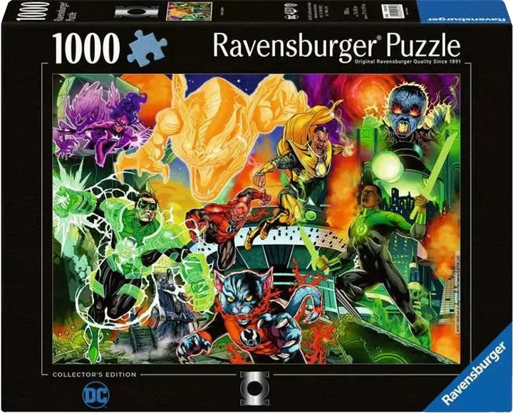 Puzzle Ravensburger DC Green Lantern 1000 elementów 12001345 (4005555013457) - obraz 1