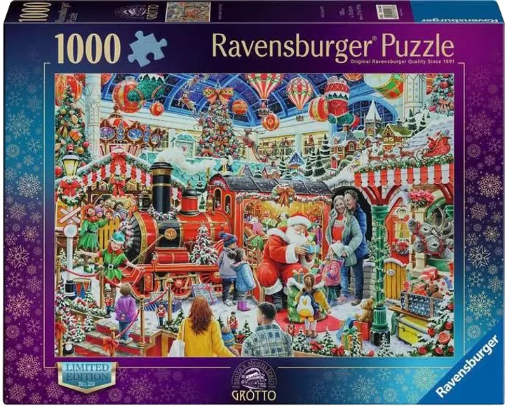 Пазл Ravensburger Різдво 1000 елементів 12001583 (4005555015833) - зображення 1