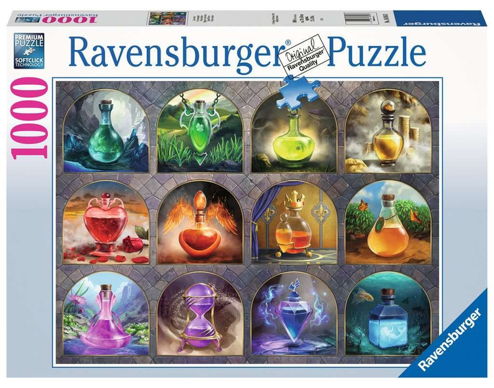 Пазл Ravensburger Потужне зілля 1000 елементів 12000552 (4005555005520) - зображення 1