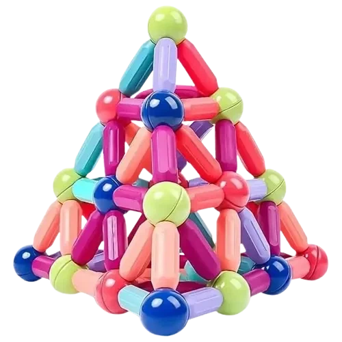 Детский магнитный конструктор на 25 деталей SKY Magnetic Sticks Детский конструктор - изображение 2
