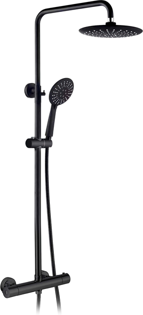 System prysznicowy Domoletti ST-98007 Czarny - obraz 1