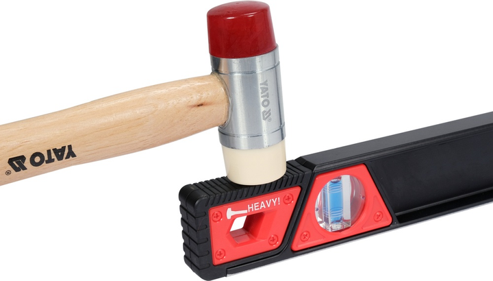 Poziomnica magnetyczna YATO wzmocniona 1000 mm (YT-30313) - obraz 9