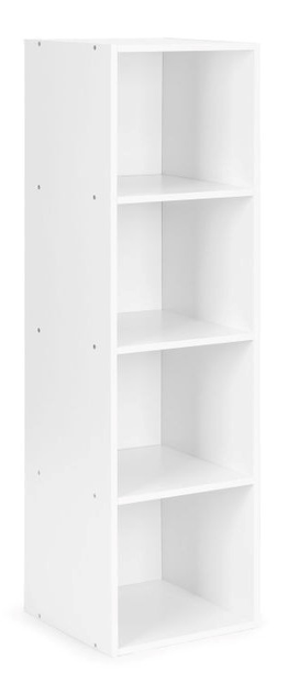 Стелаж ModernHome by Multistore loft 4 полиці білий (KJZ2173) - зображення 1