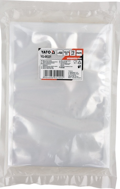 Zestaw worków do pakowarki próżniowej YATO YG-09331 - obraz 1